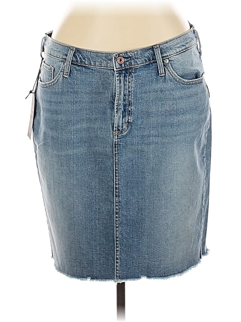 Pre-owned Silver Jeans Co. Denim Skirt In Blue