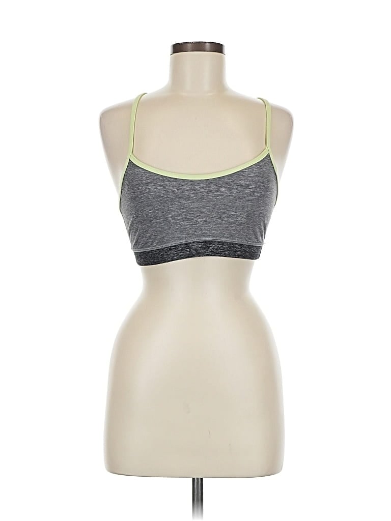 Pre-owned Lululemon Athletica Sports Bra In Gray