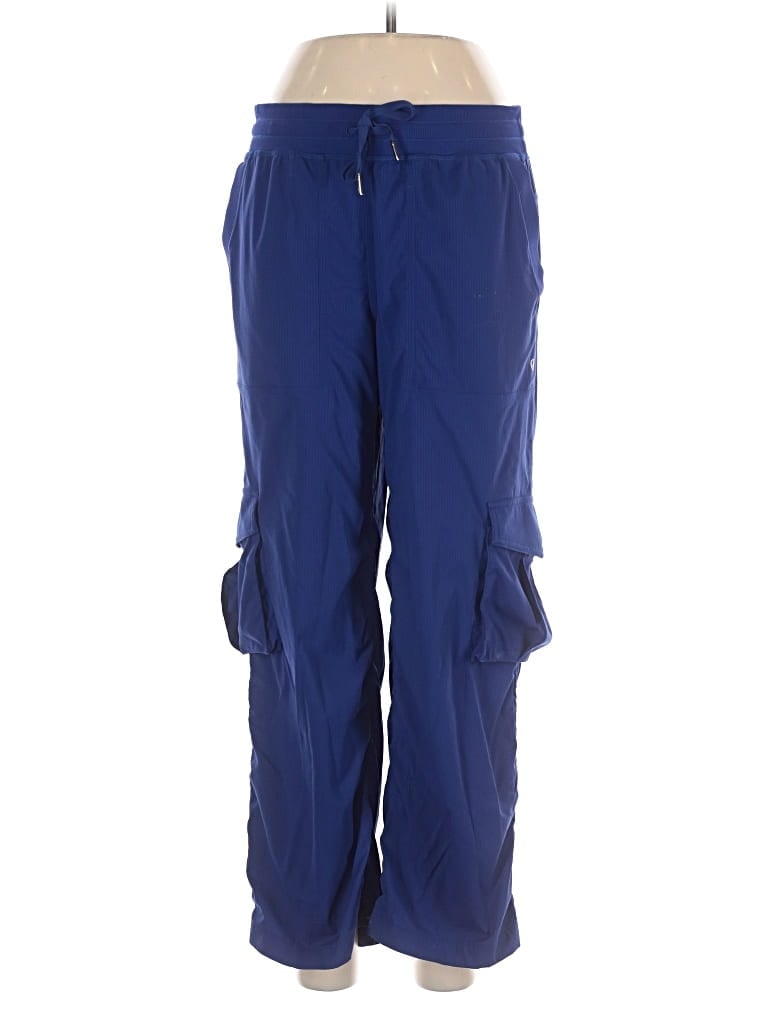 Pre-owned Lululemon Athletica Cargo Pants In Blue
