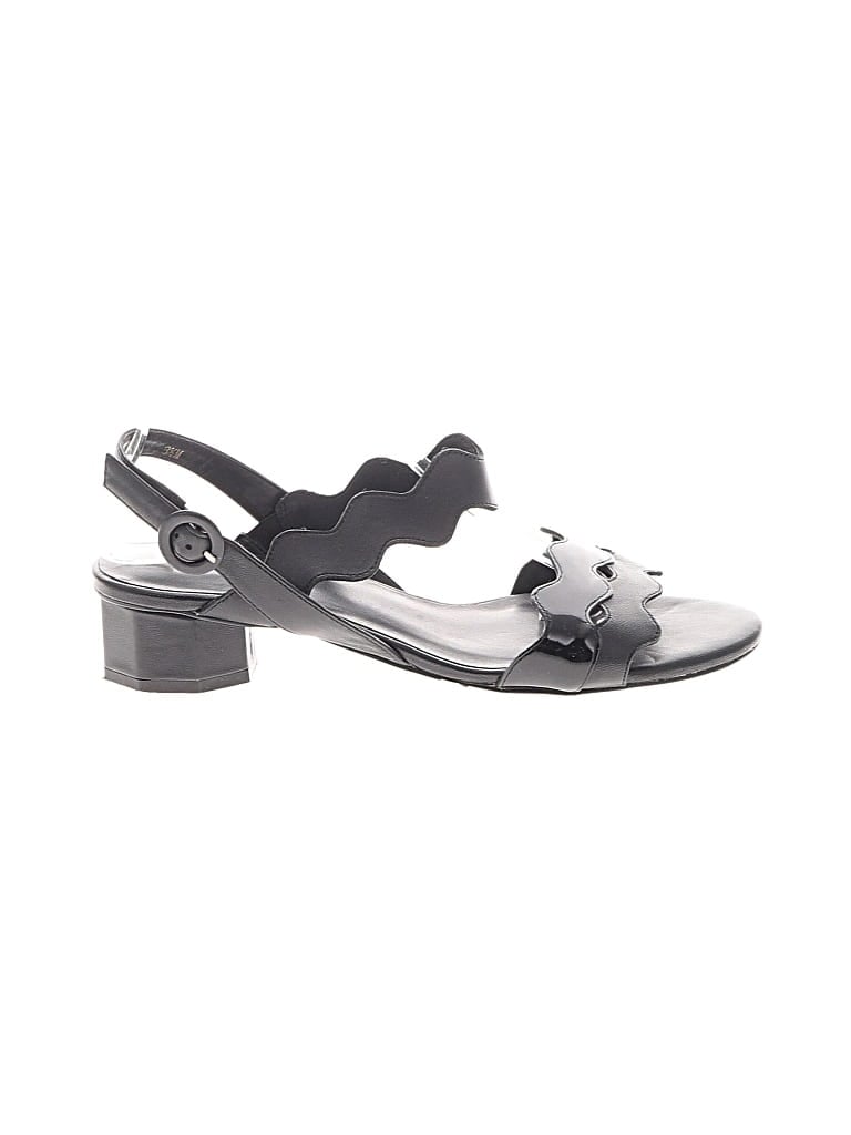 Pre-owned Vaneli Sandals In Black