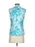 Adidas 100% Polyester Blue Sleeveless T-Shirt Size S - photo 2