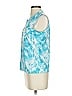 Adidas 100% Polyester Blue Sleeveless T-Shirt Size S - photo 5