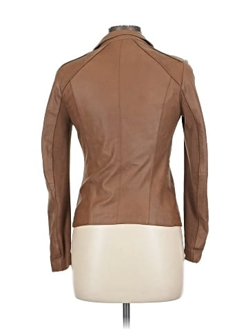 Elie Tahari Leather Jacket (view 2)