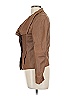 Elie Tahari 100% Leather Brown Leather Jacket Size 11 - 12 - photo 5