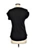 Crosby Black Short Sleeve Blouse Size M - photo 2
