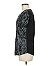 Crosby Black Short Sleeve Blouse Size M - photo 5