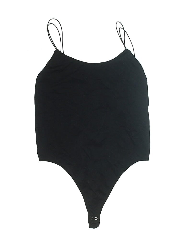 Pre-owned Intimately By Free People Bodysuit In Black
