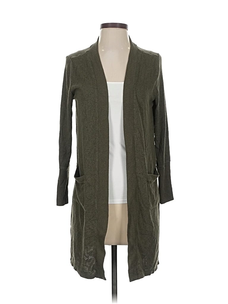 MARKET & SPRUCE Pre-owned Cardigan Sweater In Green