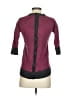 Halogen 100% Wool Stripes Pink Black Wool Pullover Sweater Size S - photo 2