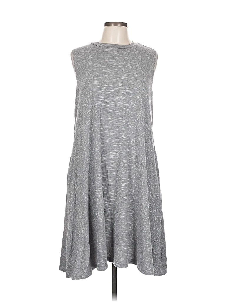 Pre-owned Simply Noelle Casual Dress In Gray