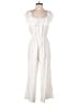 Aqua Solid White Jumpsuit Size S - photo 1