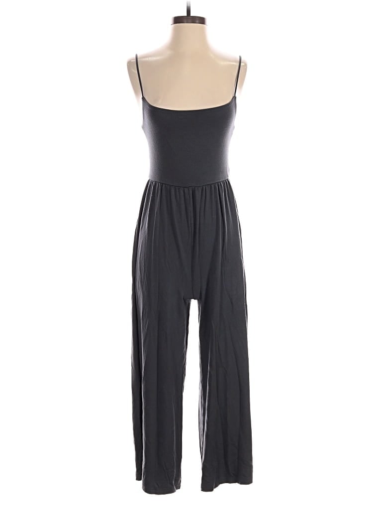 Pre-owned Quince Jumpsuit In Gray