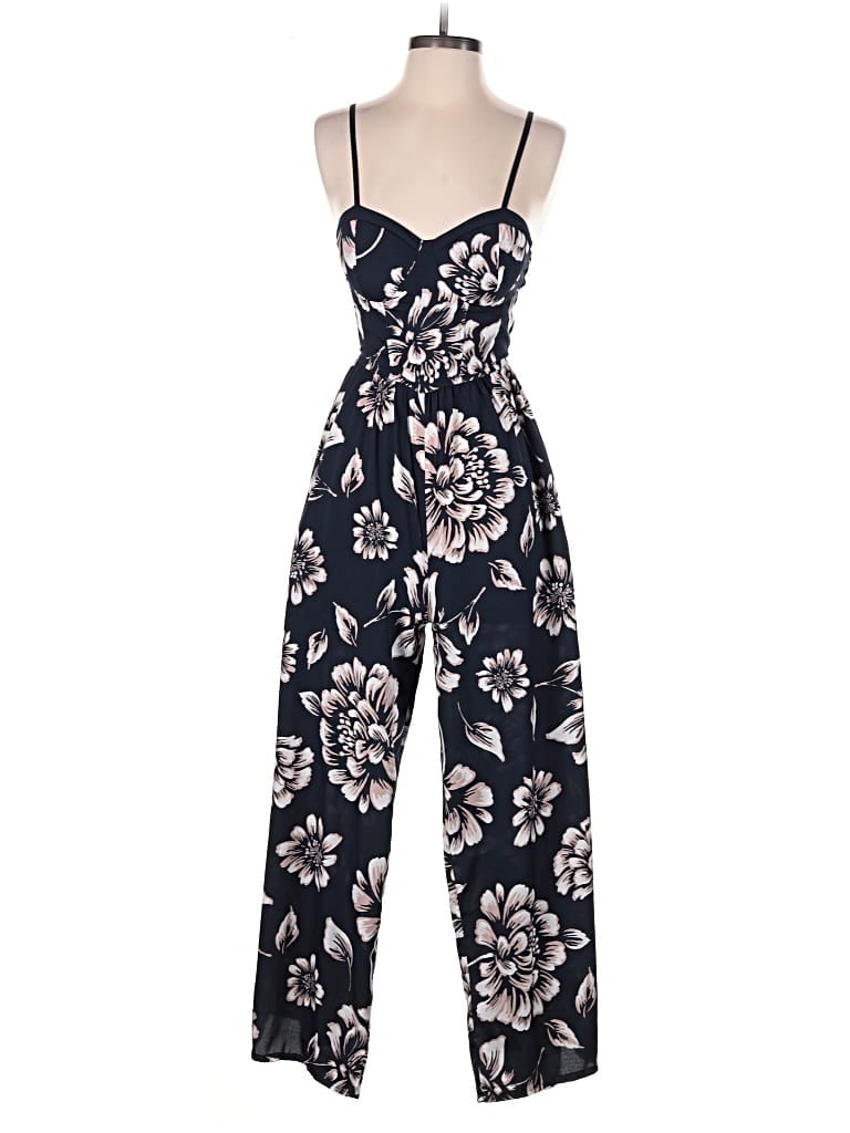 Pre-owned B.o.g. Collective Jumpsuit In Blue