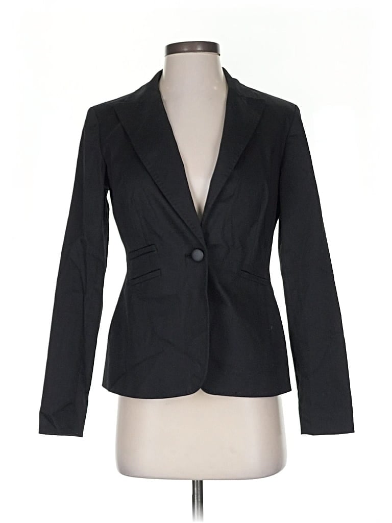 Pre-owned Nine West Blazer Jacket In Black