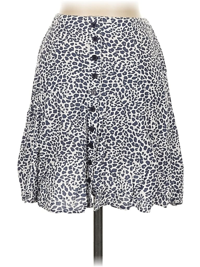 Pre-owned Japna Casual Skirt In Blue
