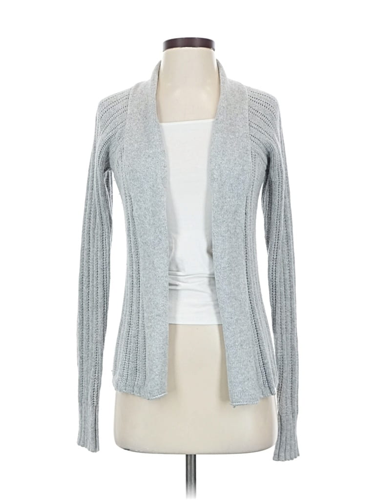 AERIE Pre-owned Cardigan Sweater In Gray