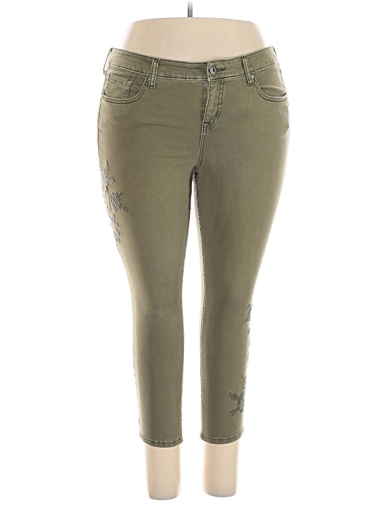 Pre-owned Torrid Jeans In Green