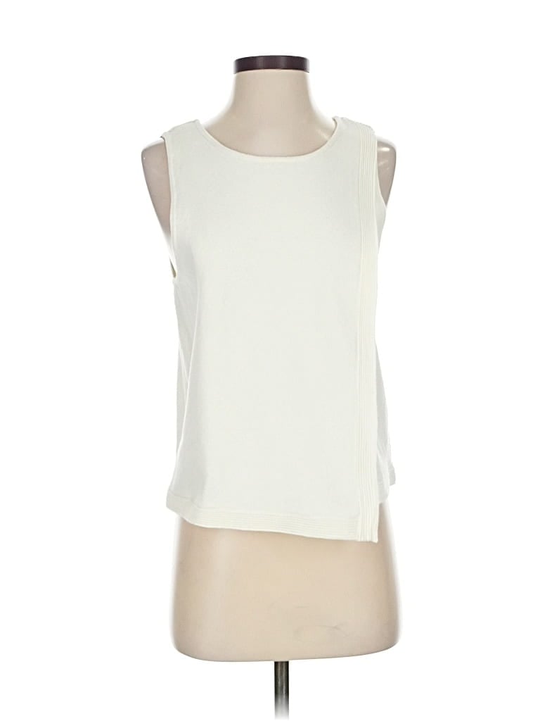 Pre-owned Harlyn Cardigan Sweater In White