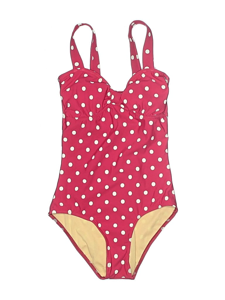 Pre-owned Delia's One Piece Swimsuit In Red