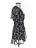 Francesca's 100% Polyester Floral Black Cocktail Dress Size XS - photo 4
