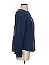 MICHAEL Michael Kors Blue Long Sleeve Blouse Size S - photo 4