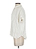 Lulus 100% Viscose Ivory White Short Sleeve Blouse Size S - photo 5