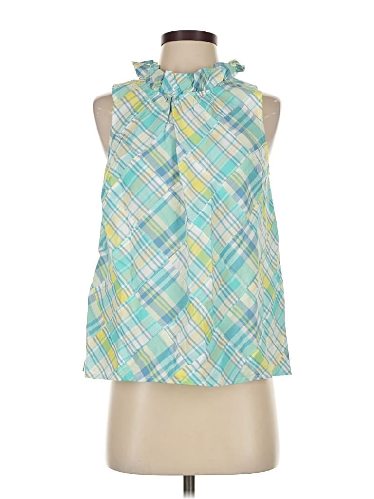 Talbots Sleeveless Blouse In Multi