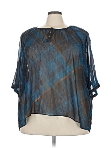 Maggie Barnes for Catherines 3/4 Sleeve Blouse (view 1)