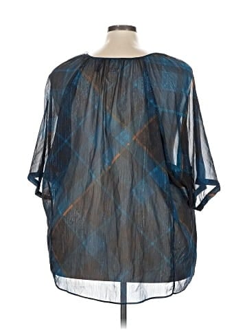 Maggie Barnes for Catherines 3/4 Sleeve Blouse (view 2)