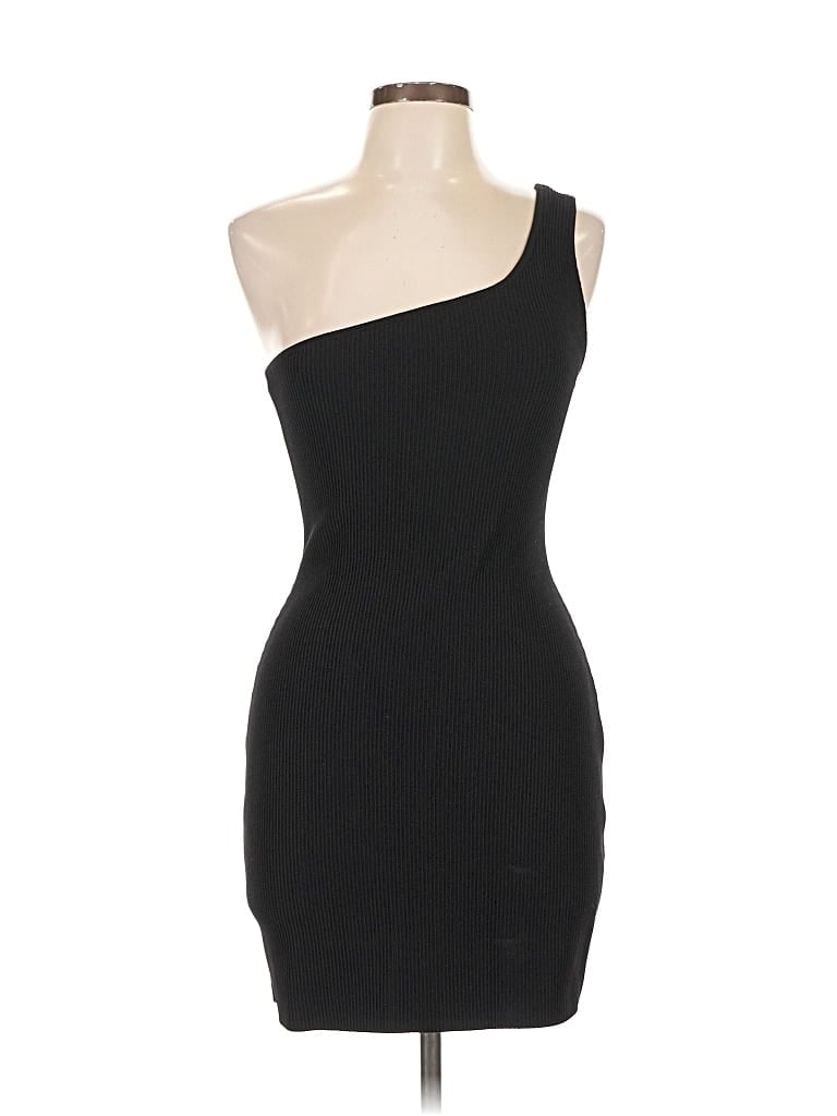 Pre-owned Babaton Cocktail Dress In Black
