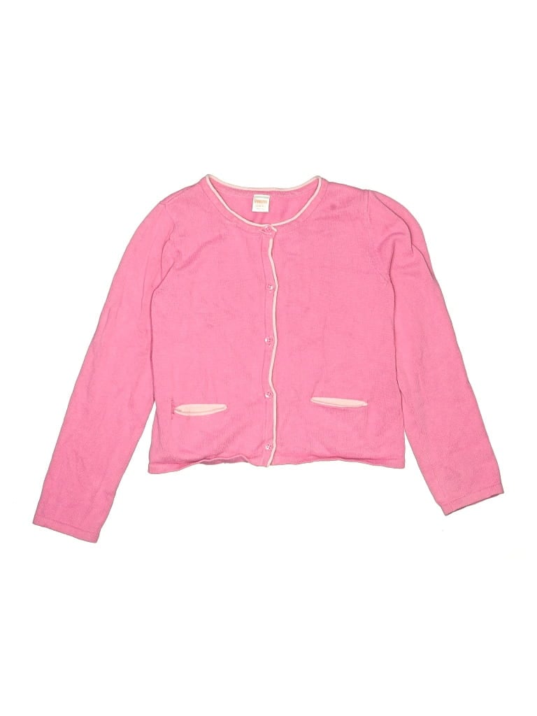 Pre-owned Gymboree Kids' Cardigan Sweater In Pink