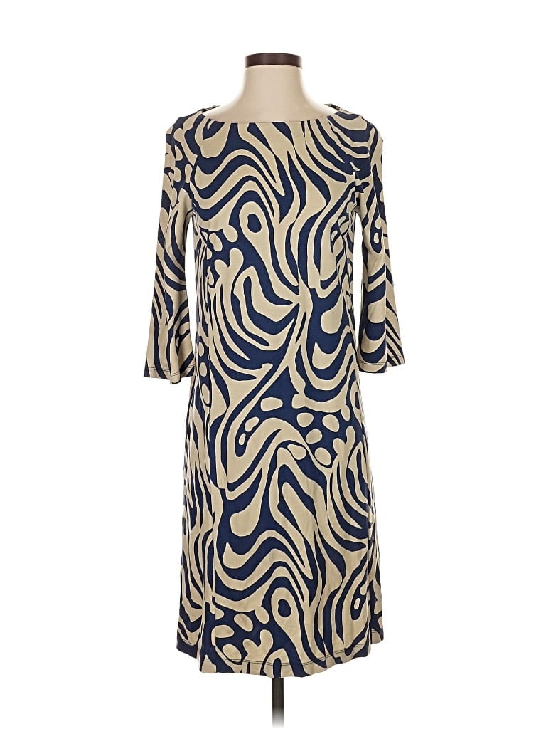 Pre-owned J. Mclaughlin Cocktail Dress In Blue