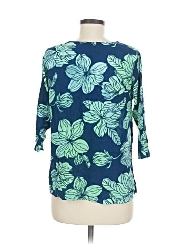 Blue Ginger 3/4 Sleeve Blouse (view 2)