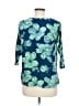 Blue Ginger Teal 3/4 Sleeve Blouse Size M - photo 2