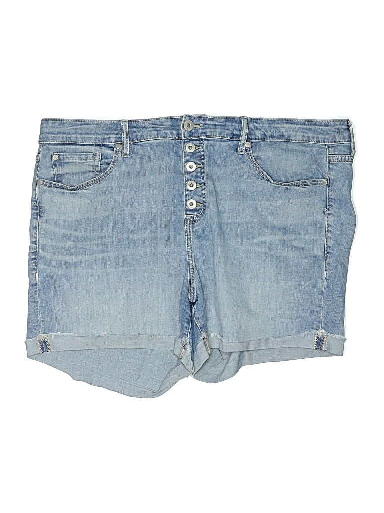 Pre-owned Torrid Denim Shorts In Blue