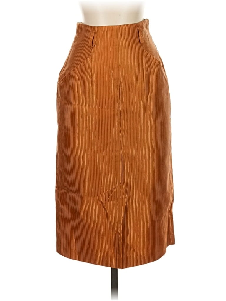 Pre-owned Kenar Formal Skirt In Orange