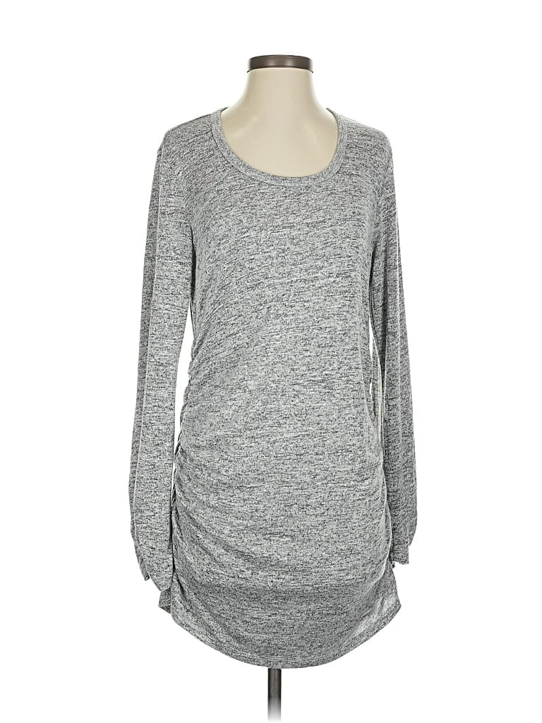 Pre-owned Mix By 41 Hawthorn Casual Dress In Gray