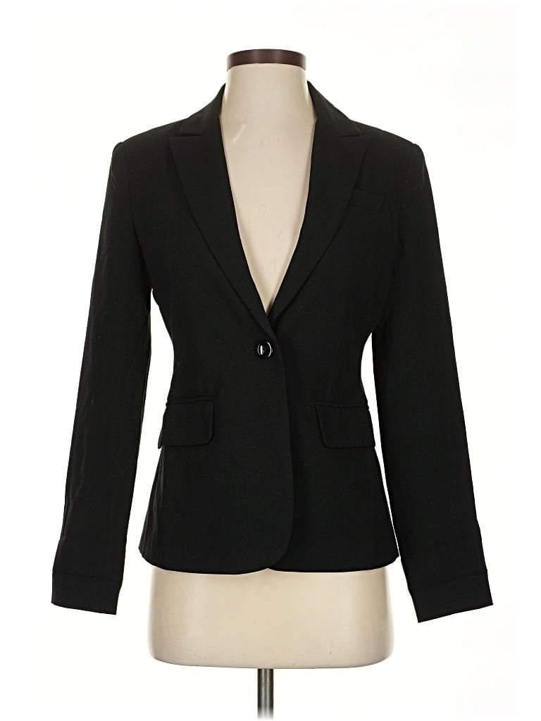 Pre-owned Boston Proper Blazer Jacket In Black