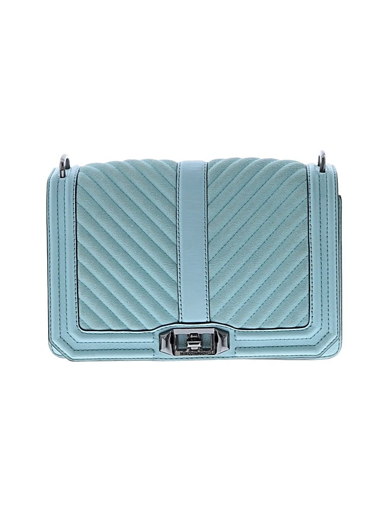 Pre-owned Rebecca Minkoff Leather Crossbody Bag In Blue