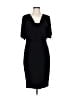 Evan Picone Solid Black Cocktail Dress Size 10 - photo 1