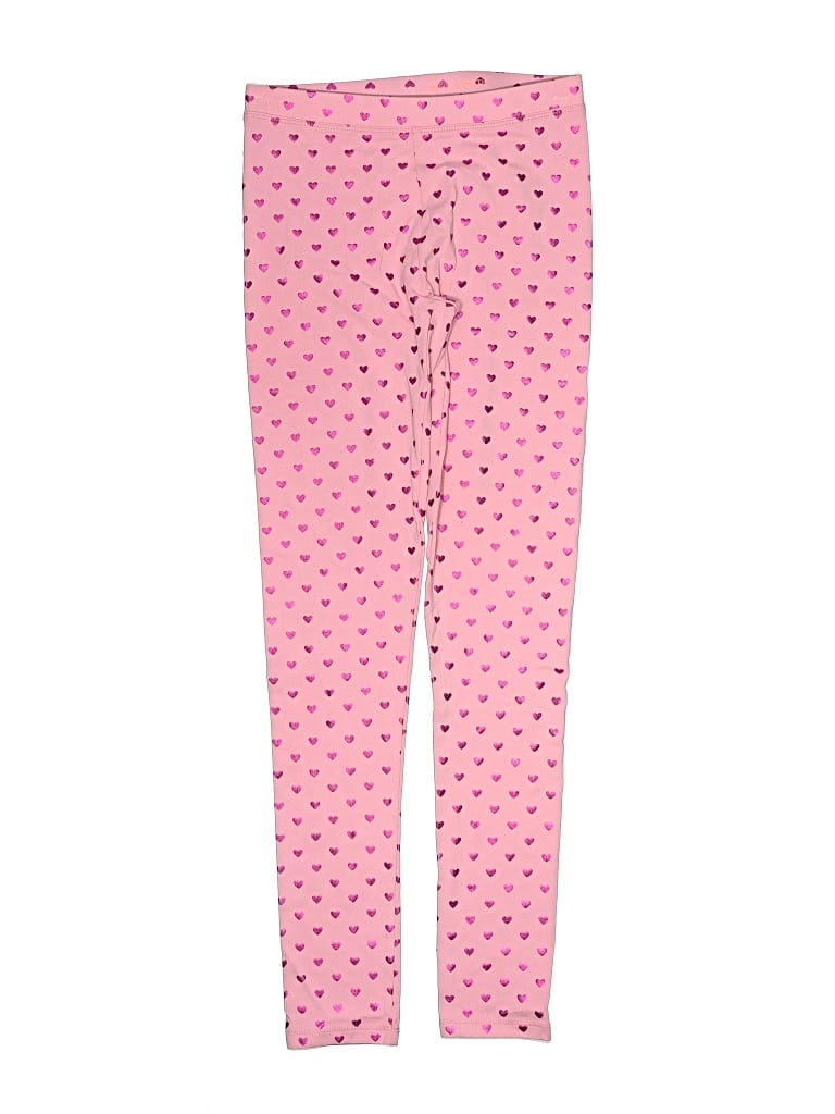 Pre-owned Crewcuts Kids' Leggings In Pink
