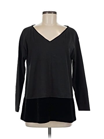 Lafayette 148 New York Long Sleeve Top (view 1)