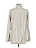 Max Studio Stripes Ivory Long Sleeve Blouse Size S - photo 2