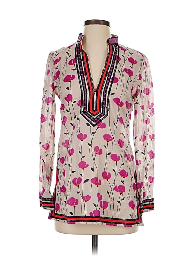 TORY BURCH Pre-owned Long Sleeve Blouse In White