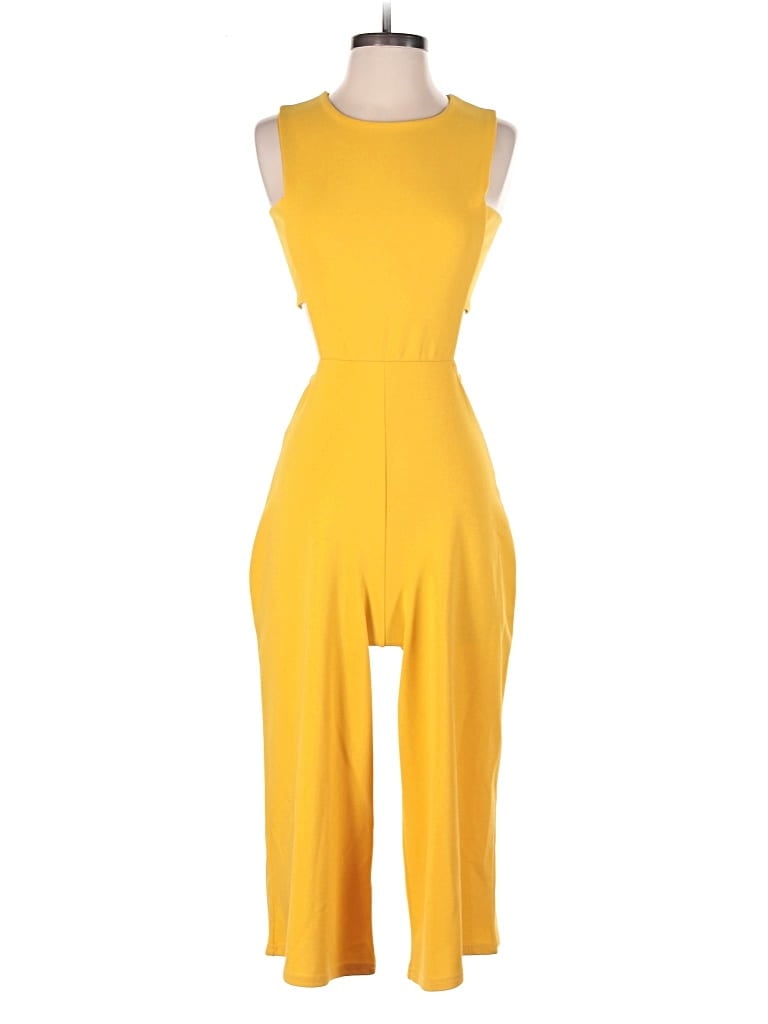 MISSGUIDED Pre-owned Jumpsuit In Yellow