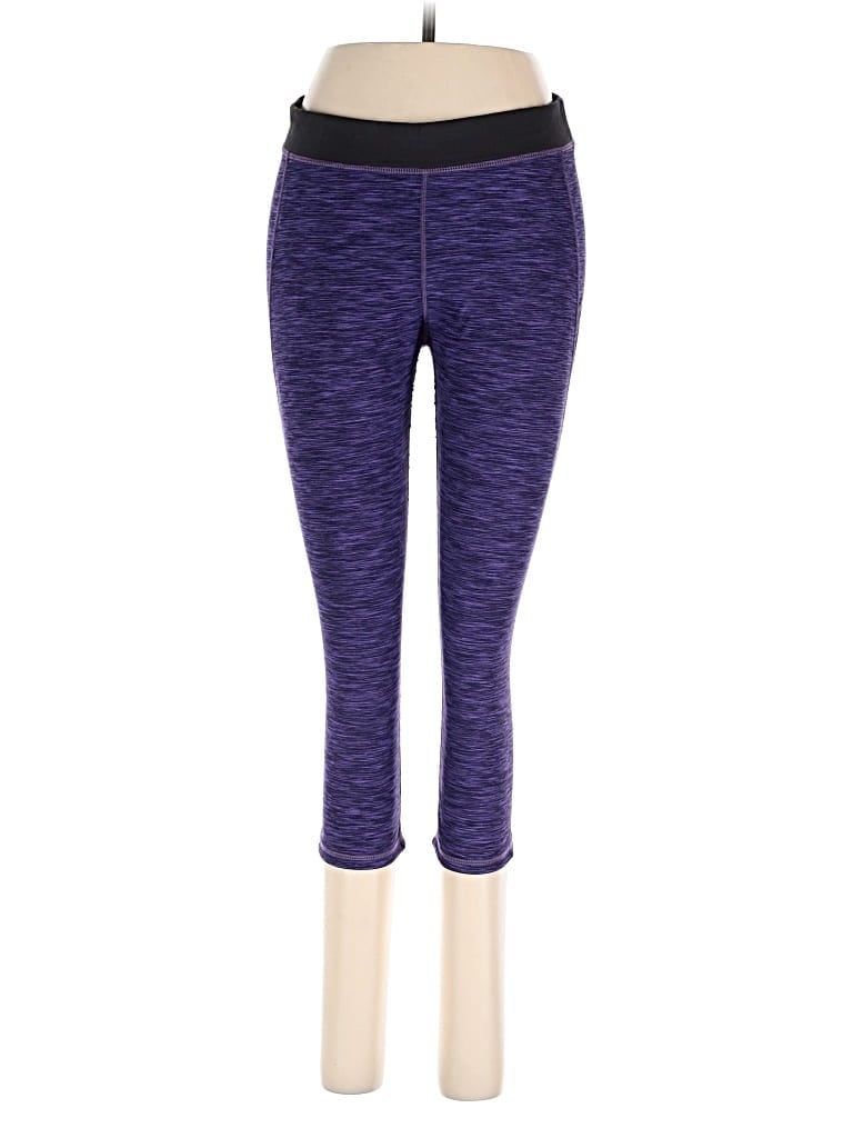 Pre-owned H&m Sport Active Pants In Purple