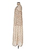 Pink Lily 100% Polyester Animal Print Tan Casual Dress Size S - photo 5