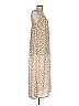 Pink Lily 100% Polyester Animal Print Tan Casual Dress Size S - photo 4
