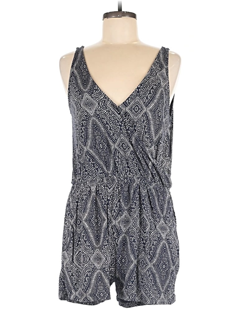 Pre-owned H&m Romper In Gray