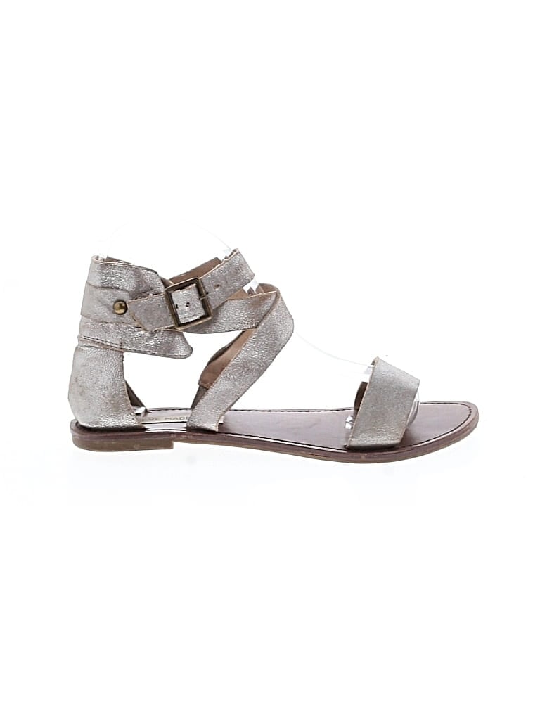 Pre-owned Steve Madden Wedges In Silver